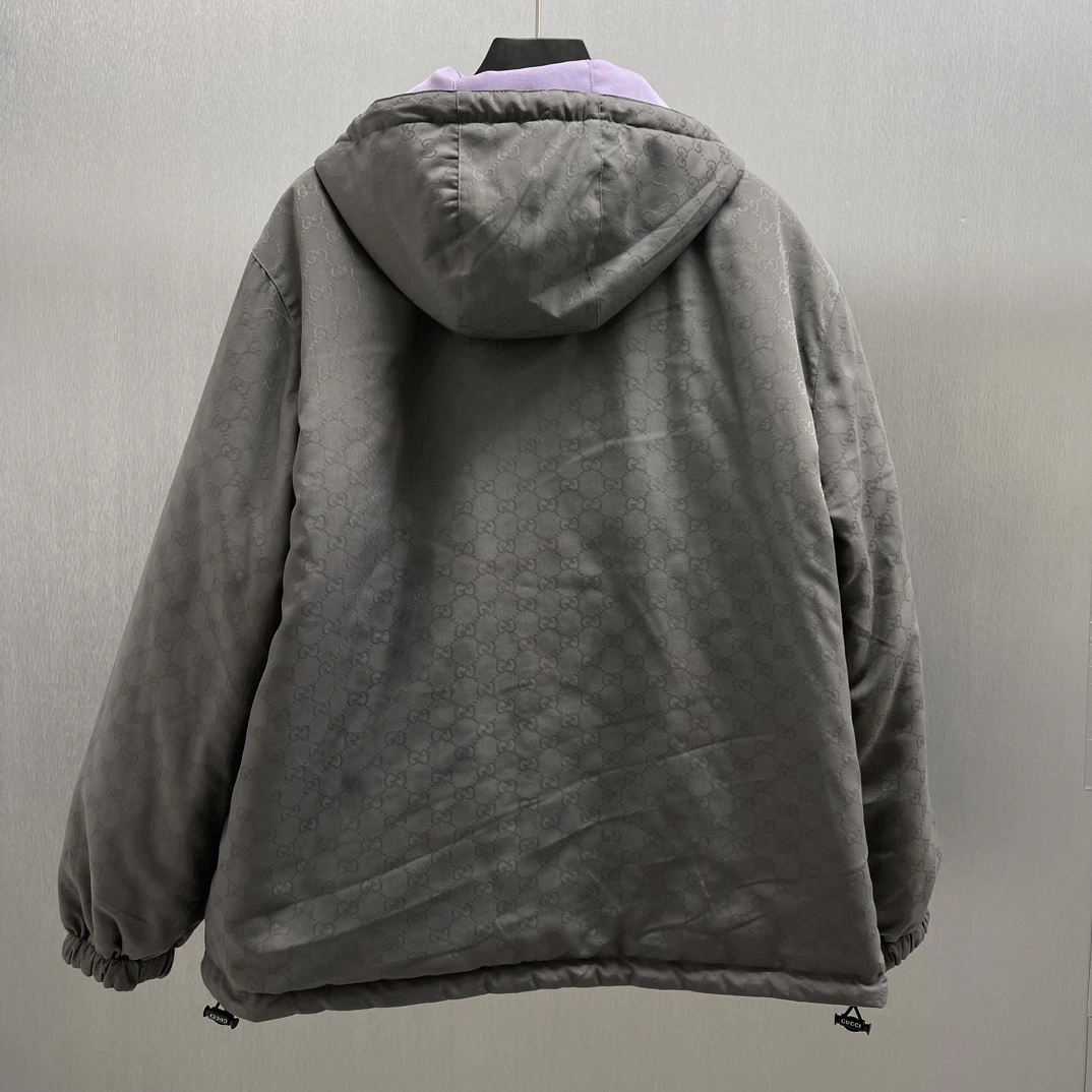 wg.luxury- 8V reversible nylon GG oversized item:D-F431J1801